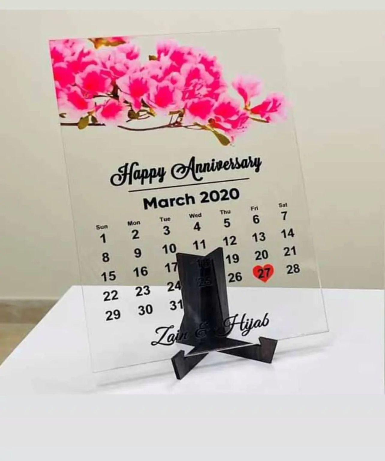 Customize Acrylic Frame – Customize Gifts Lahore